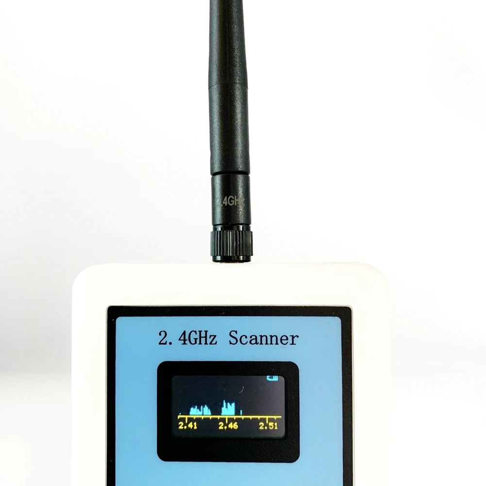 Scanner semplice con schermo OLED per scanner sorgente segnale analizzatore di spettro 2.4G NRF24L01