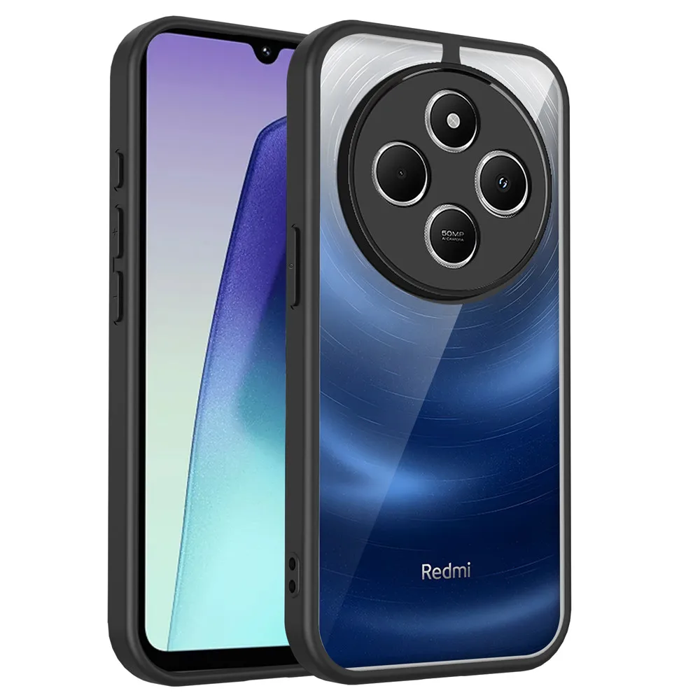 

Redmi 14C Armor Противоударный чехол для телефона для Xiaomi Redmi 14C 13 13C 12C 10C 9A 9C A1 A2 A3 A5 4G Матовый акриловый прозрачный жесткий чехол
