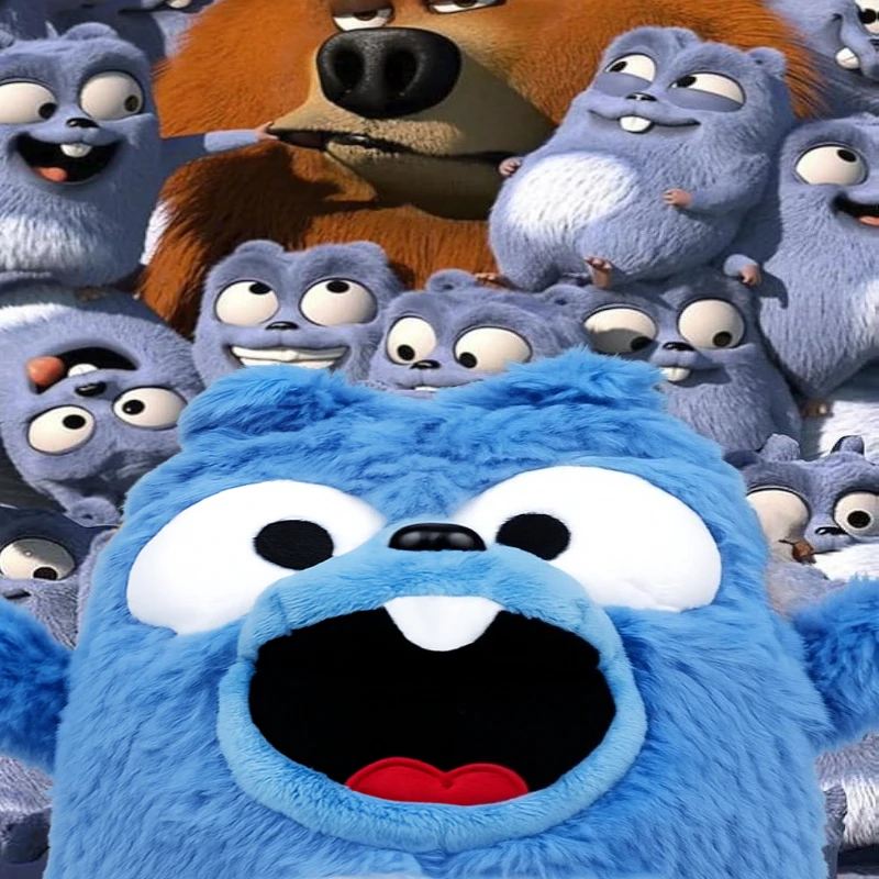 

Новая плюшевая игрушка 2026: Медведи-грозовики и лемминги, милые мультяшные аниме-плюши, мягкие плюшевые куклы, подарок на день рождения для детей