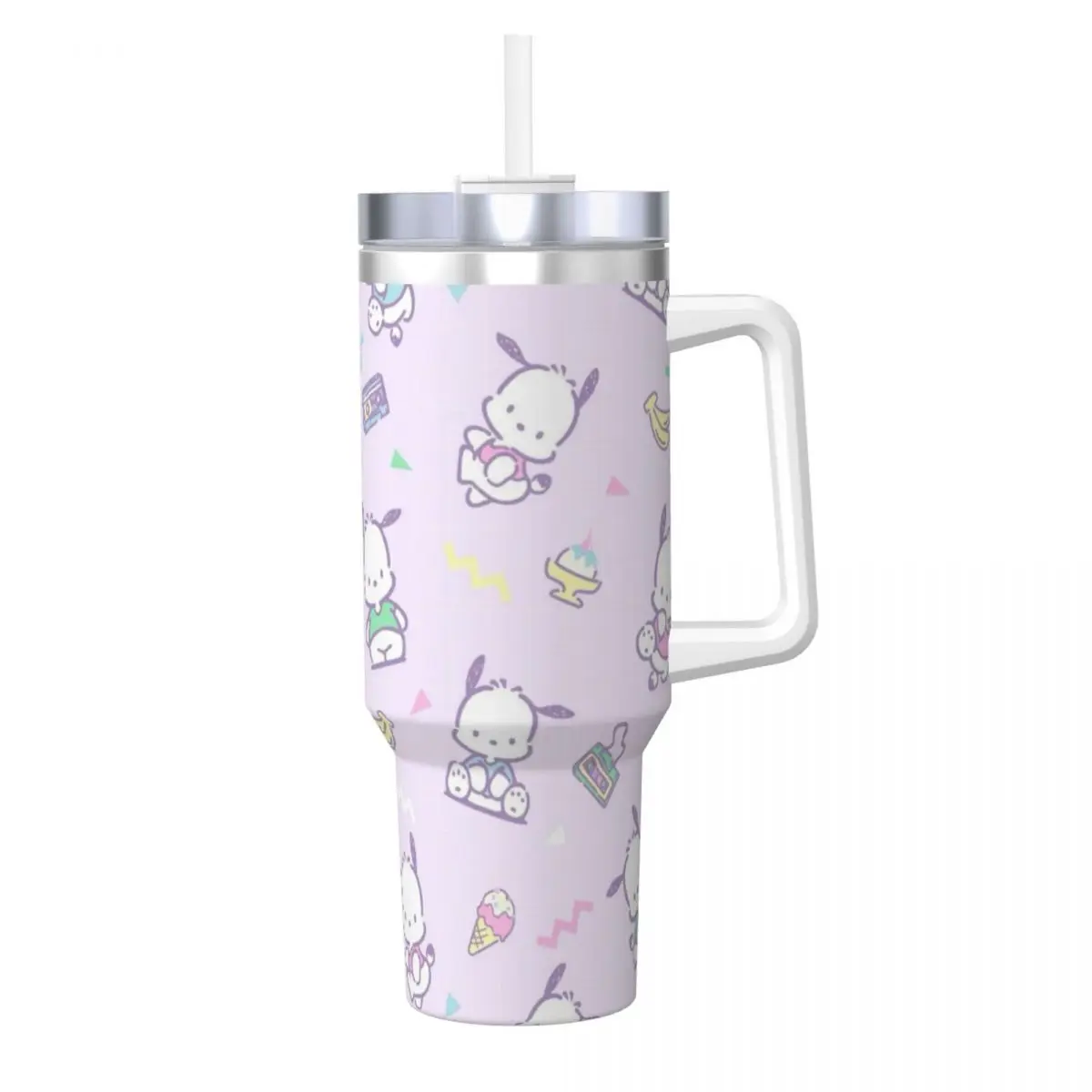 

Pochacco 40 Oz Ultimate Tumbler with Handle and Straw Vacuum Insulated Tumbler