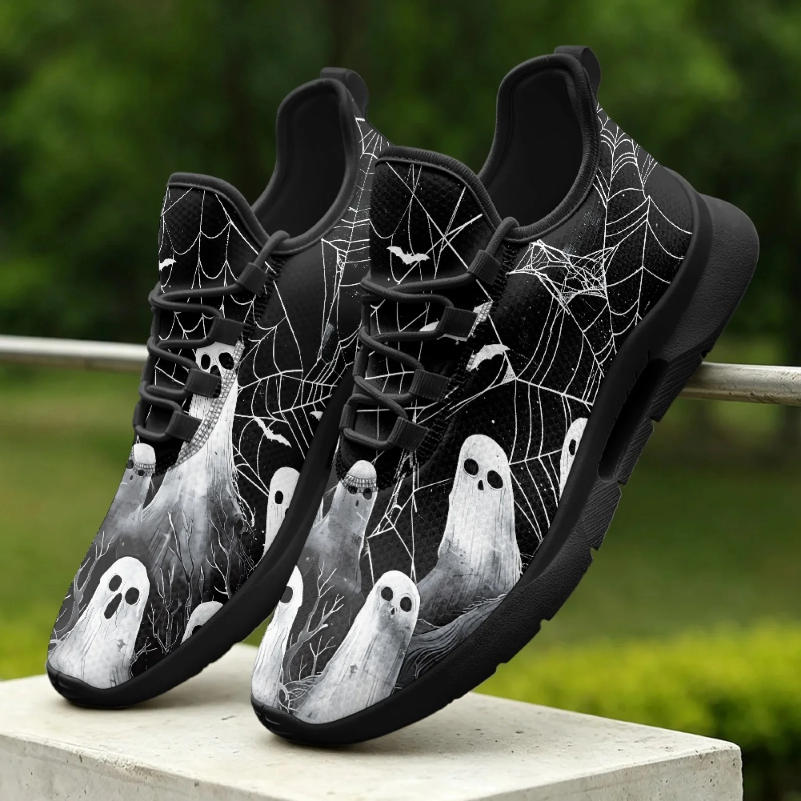 PENSTROLL Ghosts Casual Walking Sneakers for Men Outdoor Activities Business, Modern Walking Shoes