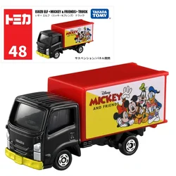 Takara Tomy No.48 Isuzu Elf  Mickey & Friends Truck Car Model Reproduction Series Children Christmas Gift Boys and Girls Toys