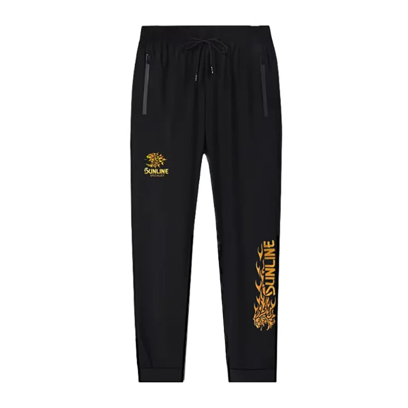 New SUNLINE Fishing Pants Man Summer Ultra-thin Ice silk Breathable Quick-Drying Fishing Trousers Outdoor Sports Fishing Pants
