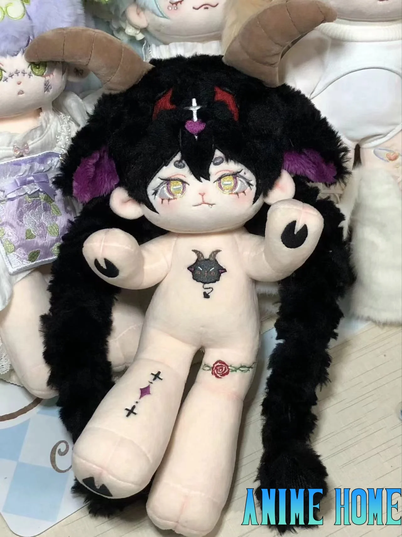 

Plushie Monster Demon Sheep 30cm Doll Toy Body Stuffed Game Cosplay Kids Gift Cute X Limited