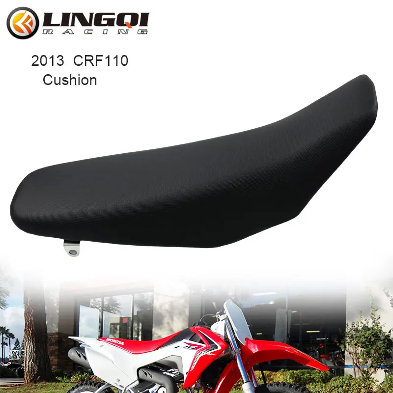 LINGQI RACING CRF 110 Seat Saddle Non-Slip Foam Cushion For  CRF110 2013 Pit Dirt Bike Off Road Motorcycle Accessories