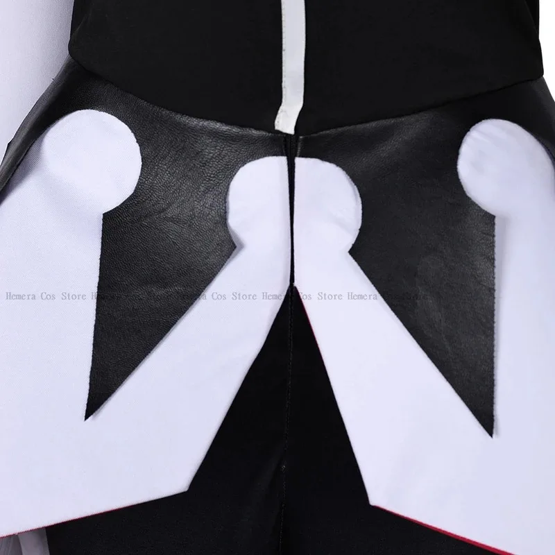 

qq45Hazbin карминовый костюм аниме отель Carmilla косплей униформа ногти демон Хэллоуин вечерние женский нарядный костюм