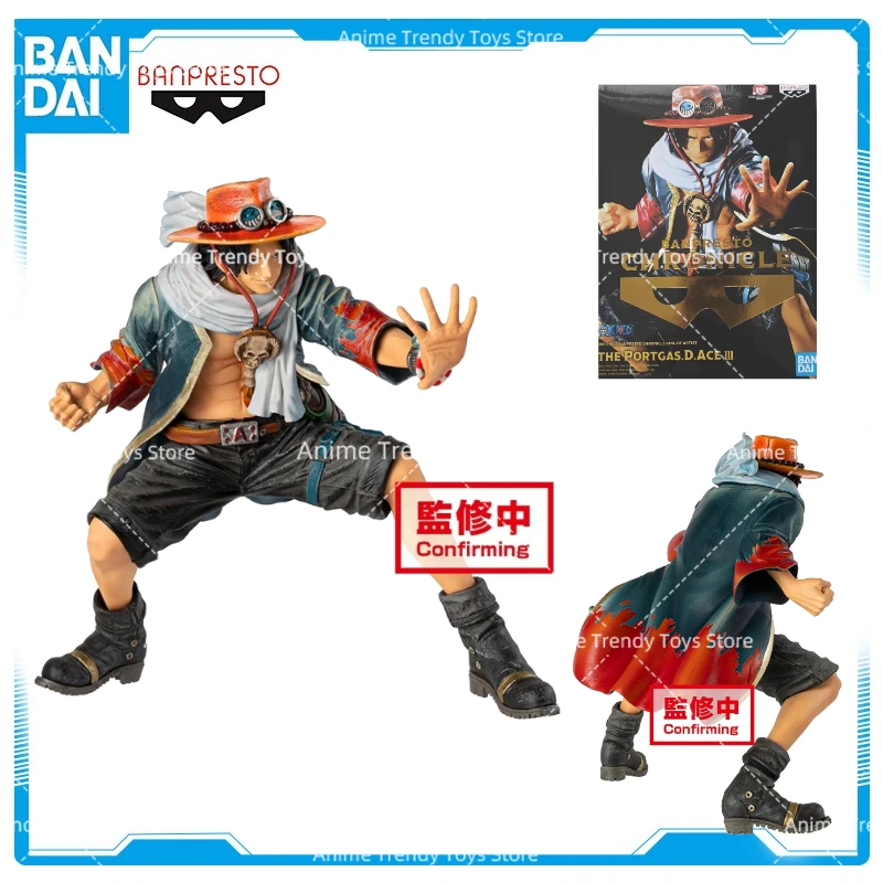 

В наличии оригинальный Bandai Banpresto цельный Portgas D Ace со специальной версией 20 см модель игрушки украшение подарок WY