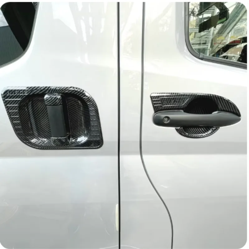 غطاء كسوة باب ABS من الكروم ، سلسلة تويوتا هايس ، السلسلة ، صولب من نوع ABS