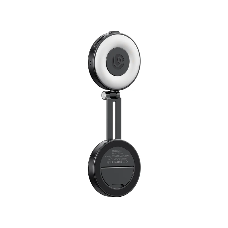 Ulanzi LM23 Taschen-LED-Licht Selfie-Licht für iPhone 17 16 15 für Android mit Magnetring-Fülllicht Desktop-Ständer für Vlog