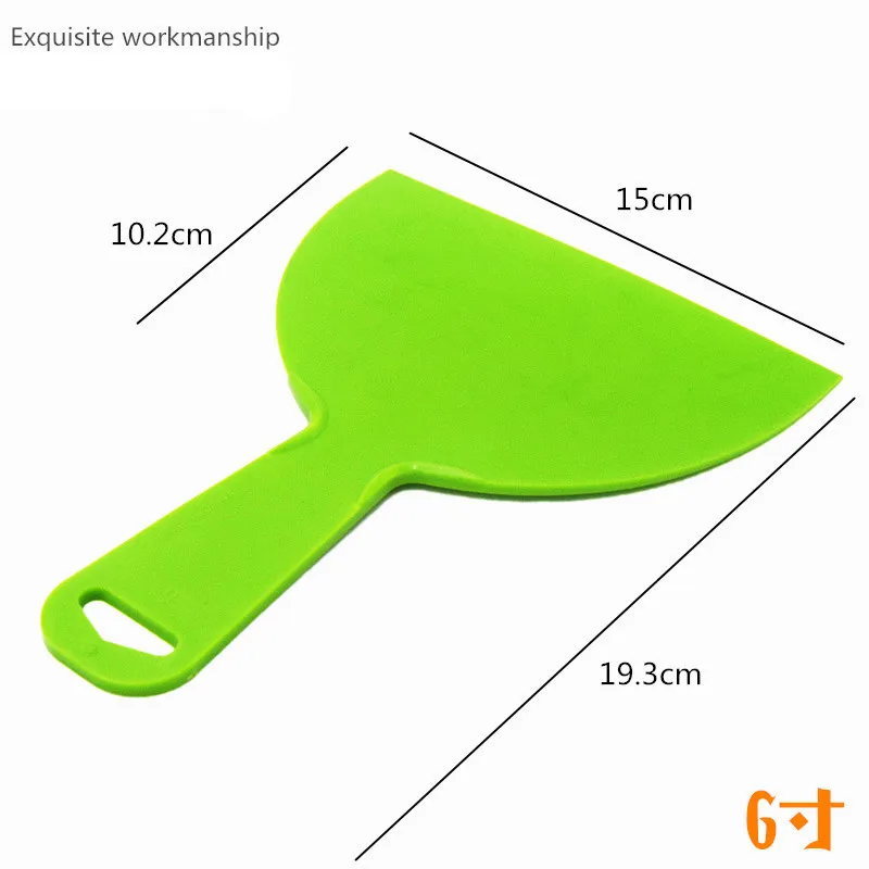 Plastic Putty Knife Scraper Cleaning Shovel Caulk Removal Tool Wall Plaster Trowel Paint Filling Spatula Putty 2,4,6,8,10-inch