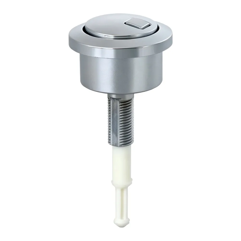 Toilet Tank Dual Flush Push Button Replacement Actuator Compatible with Most Dual-Flush Mechanisms 4.8x4.8x9.9cm