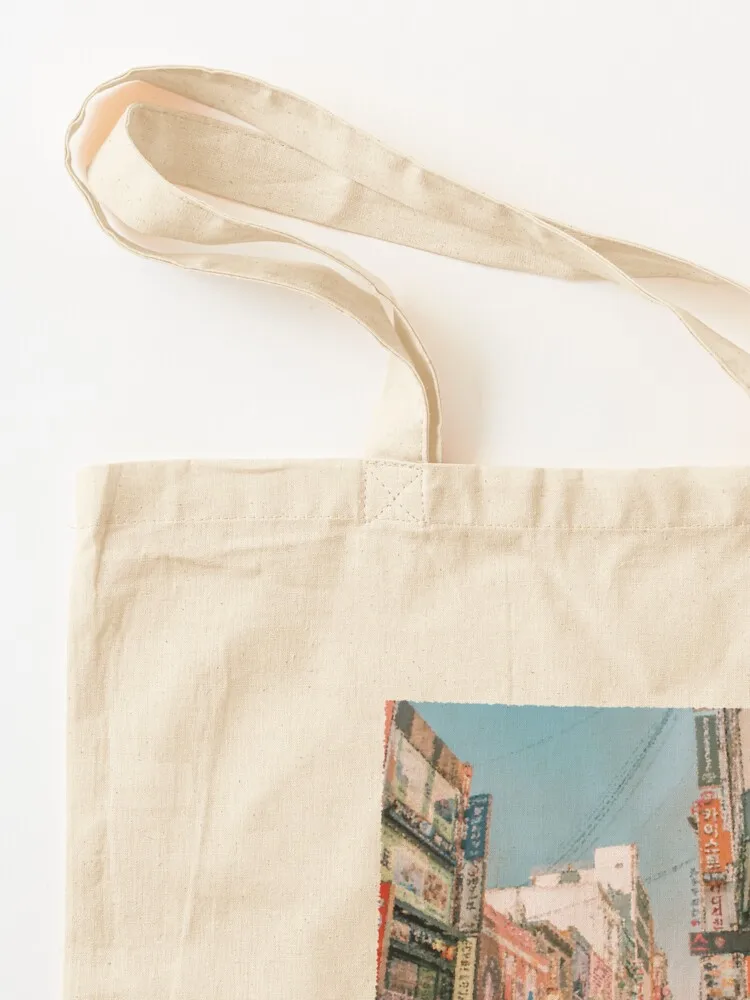 يوان مونو. - حقيبة حمل سيول، حقيبة حمل مخصصة، حقائب حلوى للمتسوقين للنساء، حقيبة قابلة للطي في السوبر ماركت