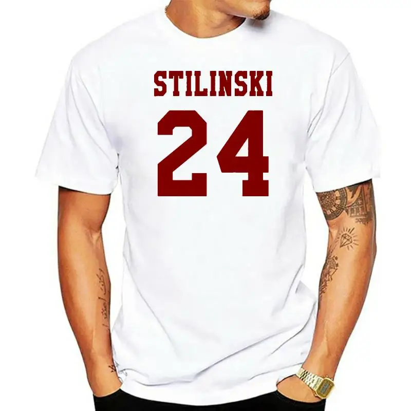 Printed Breathable Stilinski 24 Maroon T-Shirt 2022 Natural Sunlight Men's T Shirt O Neck Fitness Euro Size S-5xl Hiphop Tops