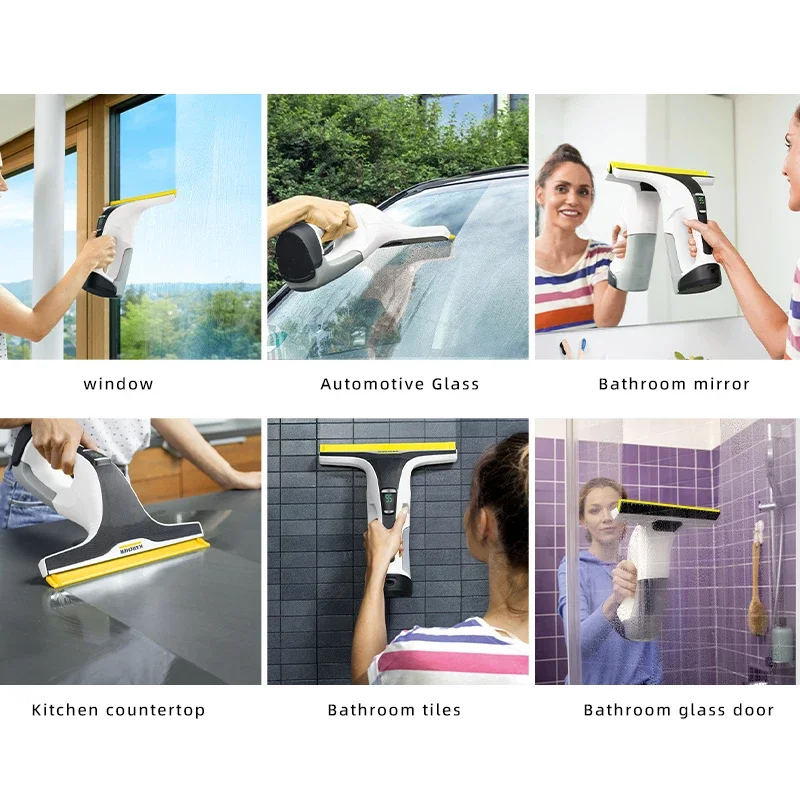 New Karcher WV6 Limpia Cristal Ventanas Window Cleaner Wireless Elektryczna Myjka Do Okiencar Hogar Cleaning Tool Strong Suction
