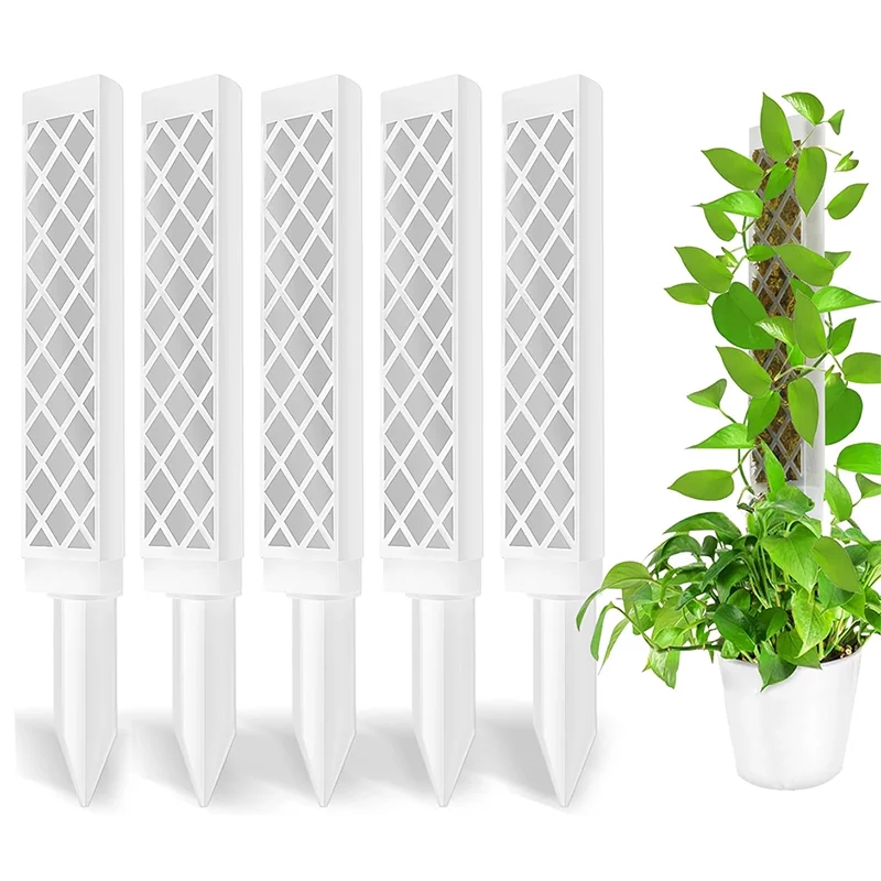 

Пластиковая подставка для растений с жердиной из мха, комнатные альпинистские растения, учебники-хранители, горшок с мхом, палочка для роста растений, аксессуары для поддержки сада