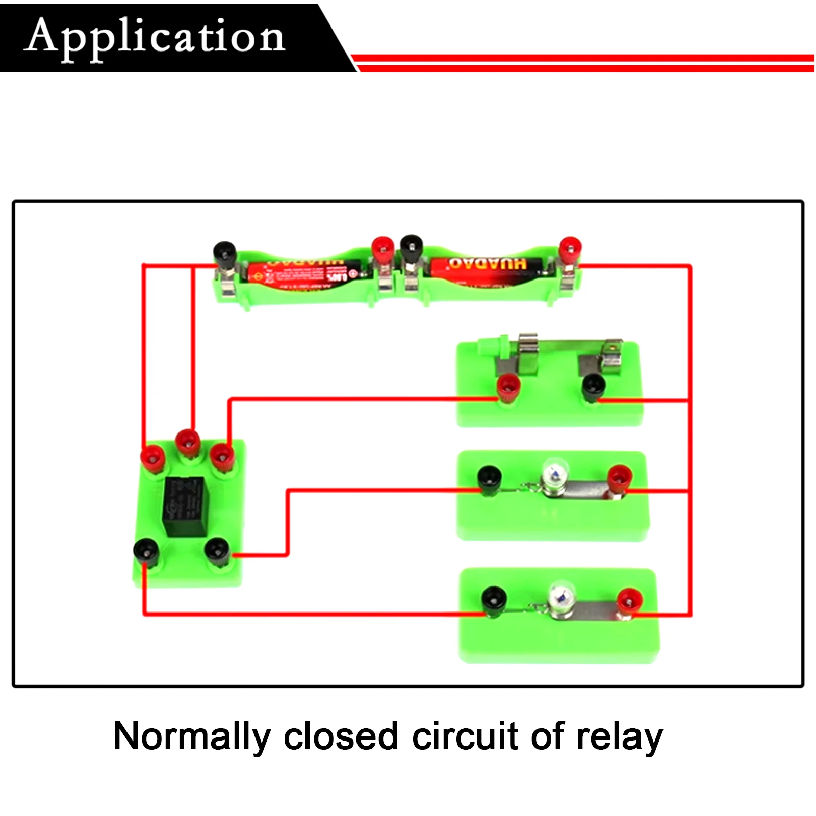 Physics 3v Electromagnetic Relay Junior High School Physics  Electrical Experiment Teaching Equipment instrument demonstration