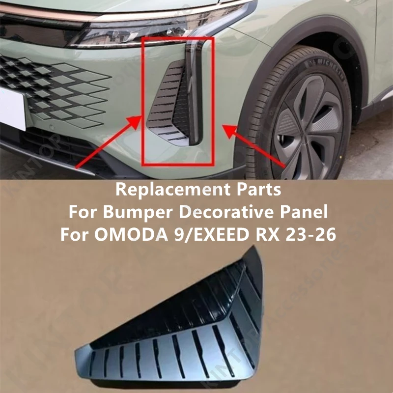 

For OMODA 9/EXEED RX 23-26 Replacement Parts For Bumper Decorative Panel,Auto Exterior Parts Modification Protection Accessories
