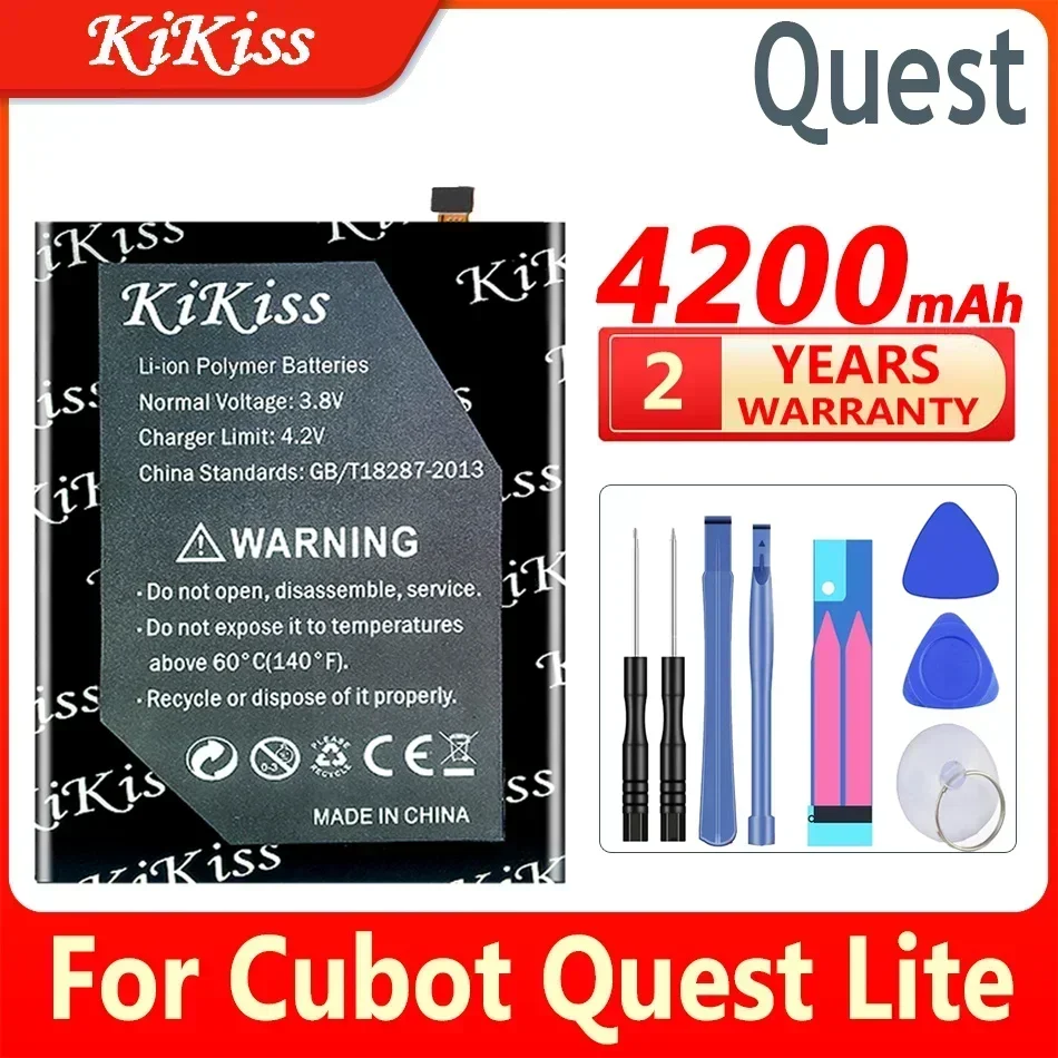 

Портативная перезаряжаемая батарея для Cubot Quest IP68, спортивный прочный телефон Helio P22 для Cubot Quest Lite Bateria