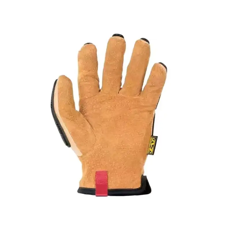 Mechanix Super técnico armadura de cuero genuino resistente a cortes duraderos resistentes a impactos guantes de entrenamiento para motociclismo
