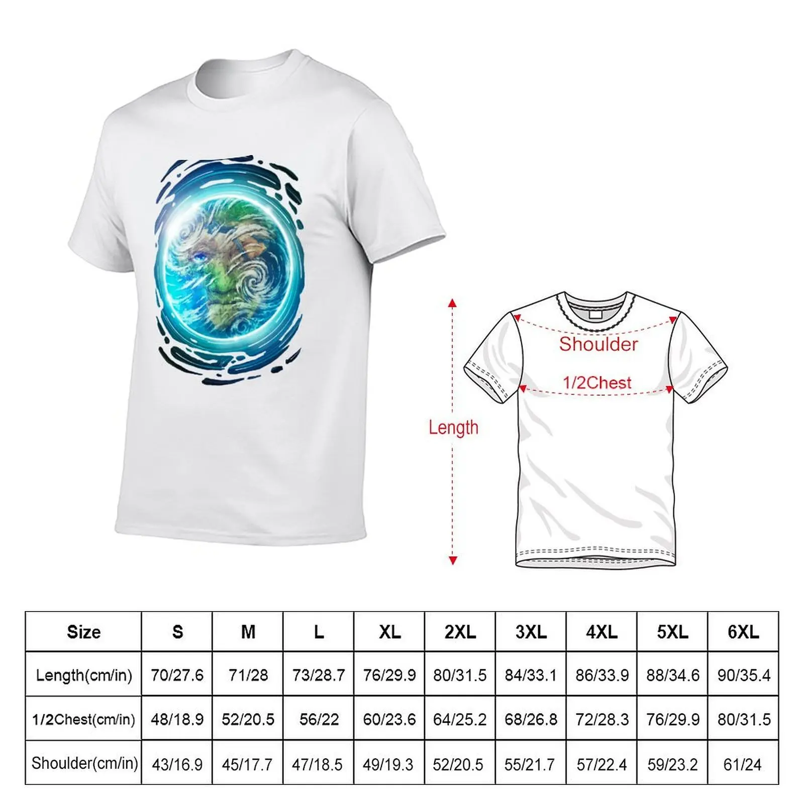 Earth II T-Shirt t shirts cotton 100% graphic t shirts for man man graphic t shirt T-shirt