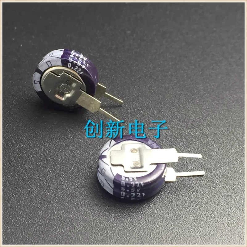 

ELNA DX-5R5V224U 5.5V0.22F V-type Farad capacitor supercapacitor from Japan