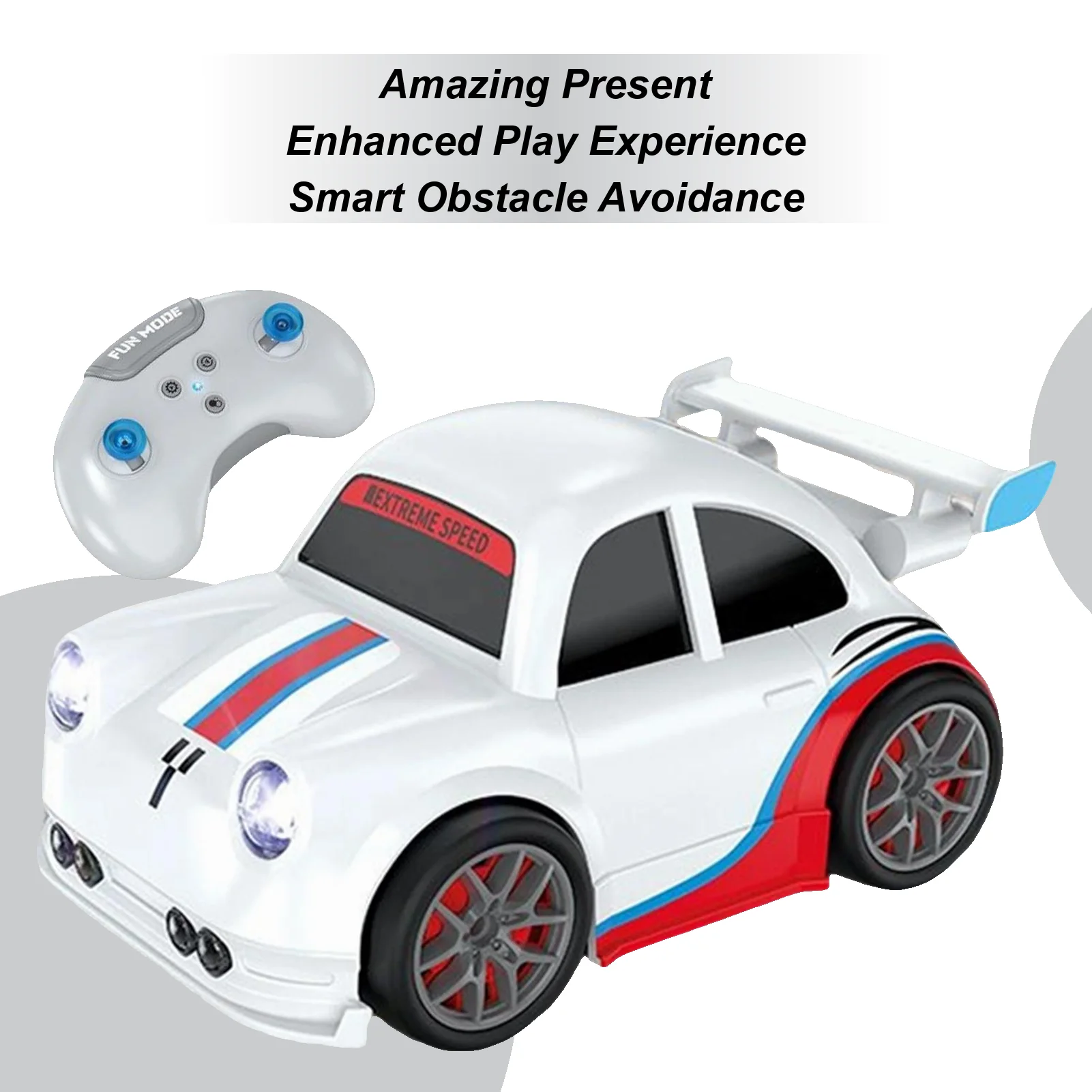 

Small RC Car Boy Remote Control Vehicle 2.4G High Speed 4WD 360 Rotation Drifting RC Vehicle Mini Toys With LED Lights And Sound