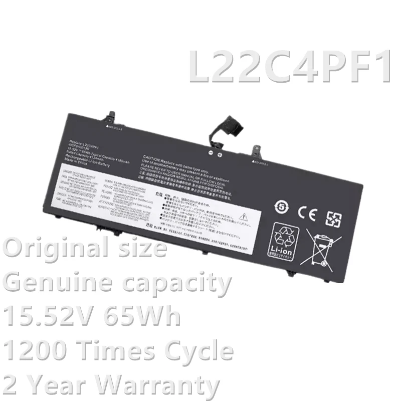 CSBD NEW L22C4PF1 Laptop Battery for Lenovo YOGA Slim 7 14IMH9 83CV Notebook PC Slim 6 14IAP8 14IRP8 14IRH8 15.52V 65Wh