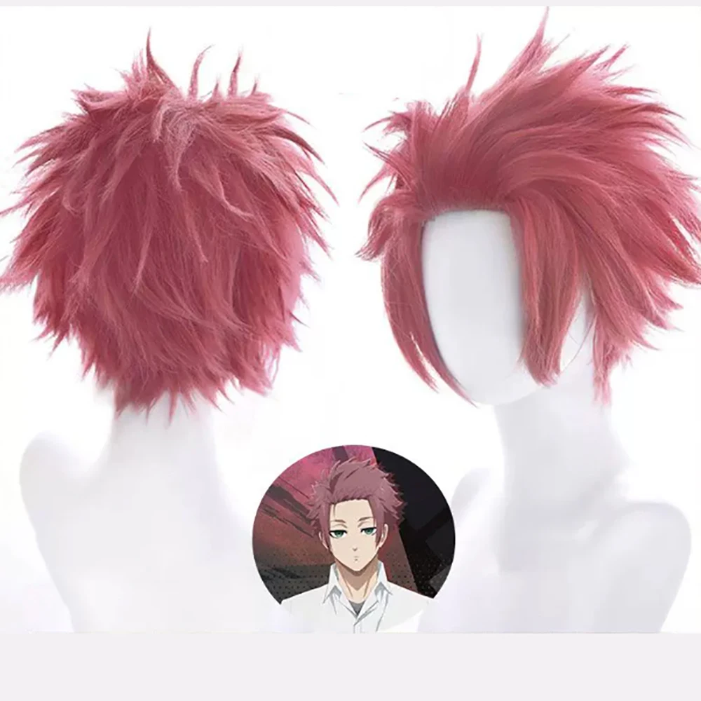 HAIRJOY Synthetic Hair Pink Cosplay Wig Anime BLUE LOCK Itoshi Sae Costume Wig