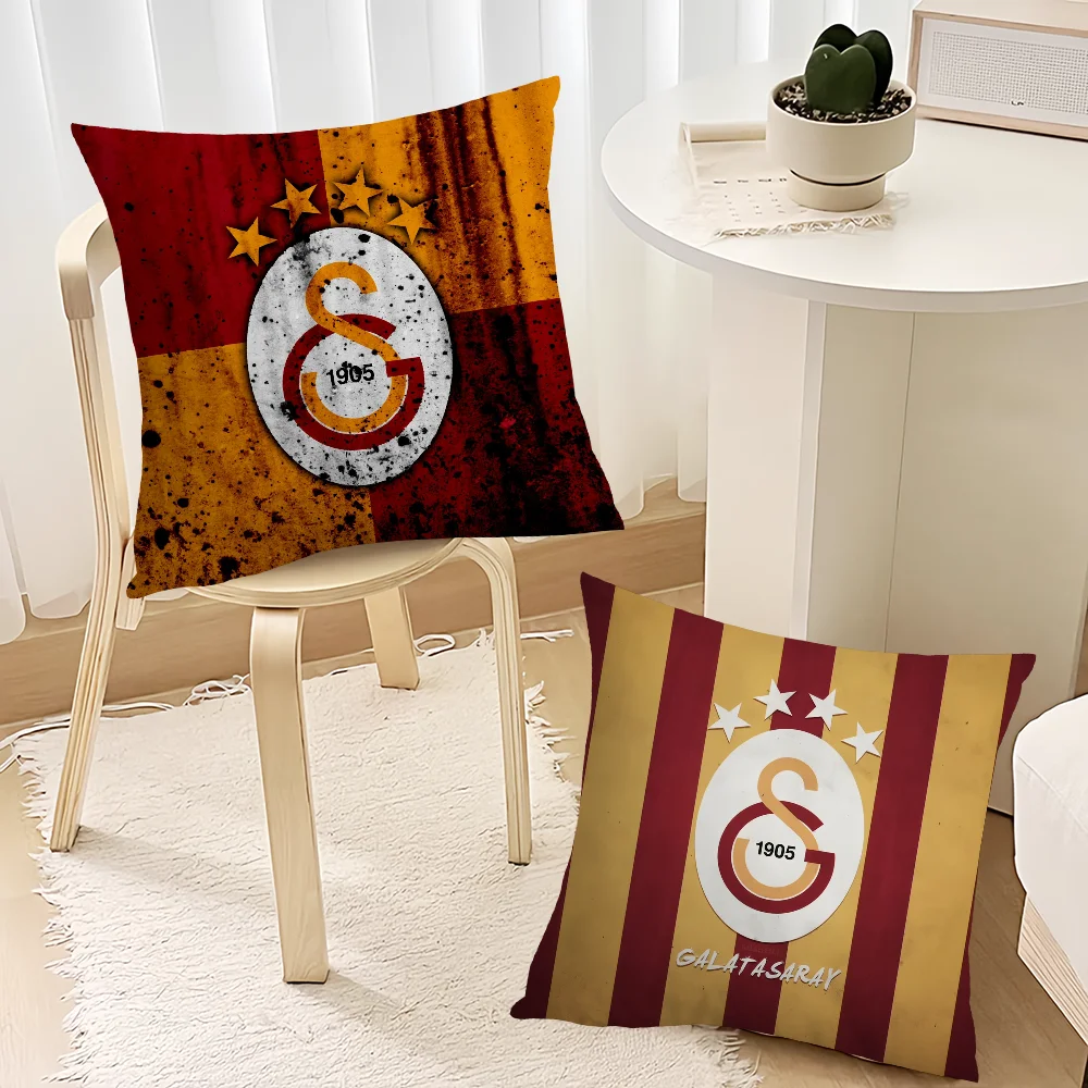 Turkey Sport-G-Galatasaray Club Pillow Case Sofa Living Room Headboard Bedroom Backrest Cushion Square Cushion Nap Time