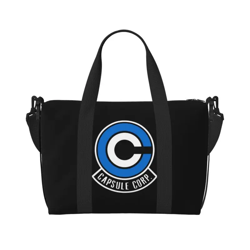 

Дорожные спортивные сумки с принтом Dragon Capsule Ball Corp, водонепроницаемая складная ночная сумка с плечевым ремнем, спортивная сумка для йоги в тренажерном зале