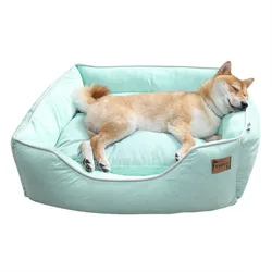 Cat's nest can be disassembled and washed. Small dogs are resistant to tearing and biting pet product for all seasons