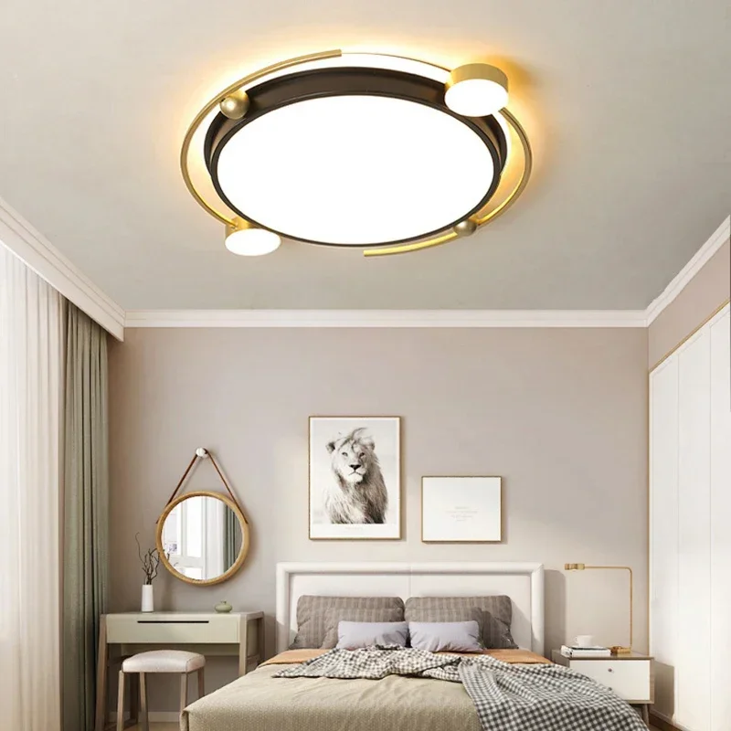 

LED Ceiling Light Nordic Modern Living Bedroom Bedside 104W 142W Light Fixture Kitchen Corridor Home Indoor Decor Ceiling Lamp