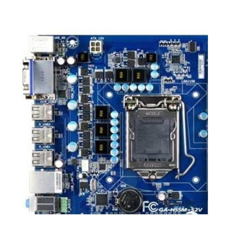 GA-H55M-S2V Motherboards, H55 Desktop Mainboard, LGA 1156, DDR3, 8GB, M-ATX, Intel H55, SATA II, USB 2.0