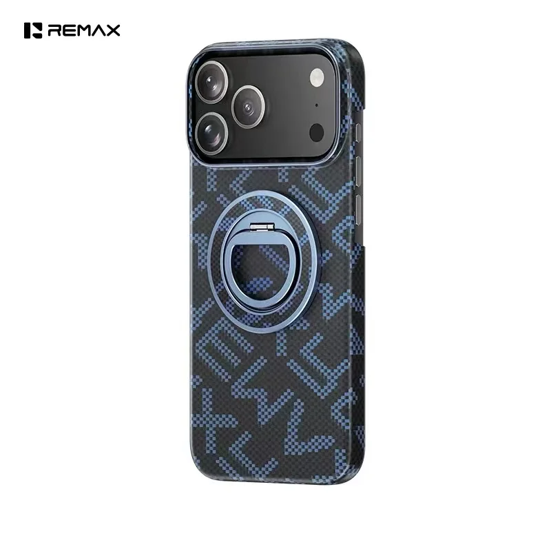 ريماكس مناسب لحافظة الهاتف المنسوجة من سلسلة Apple 17، حافظة حماية رفيعة للغاية بحامل مغناطيسي لهاتف آيفون 17