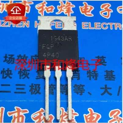 

20PCS 30PCS FQP4P40 TO-220 -3.5A -400V