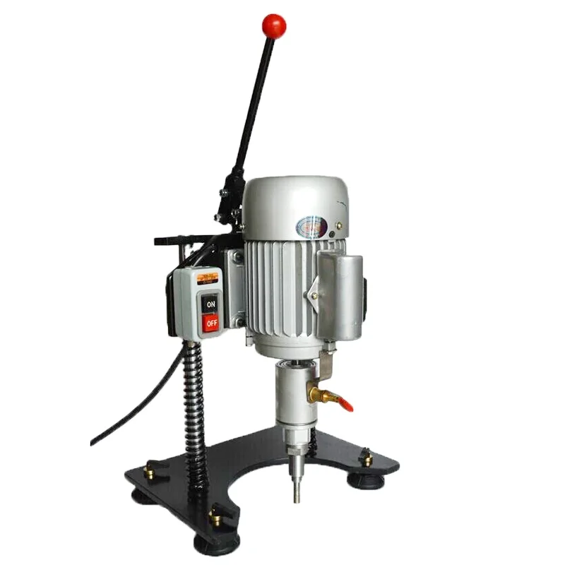 Easy Control Small Size Vertical Glass Processing Portable Manual Glass Hole Drilling Machine for Hole Drill Price