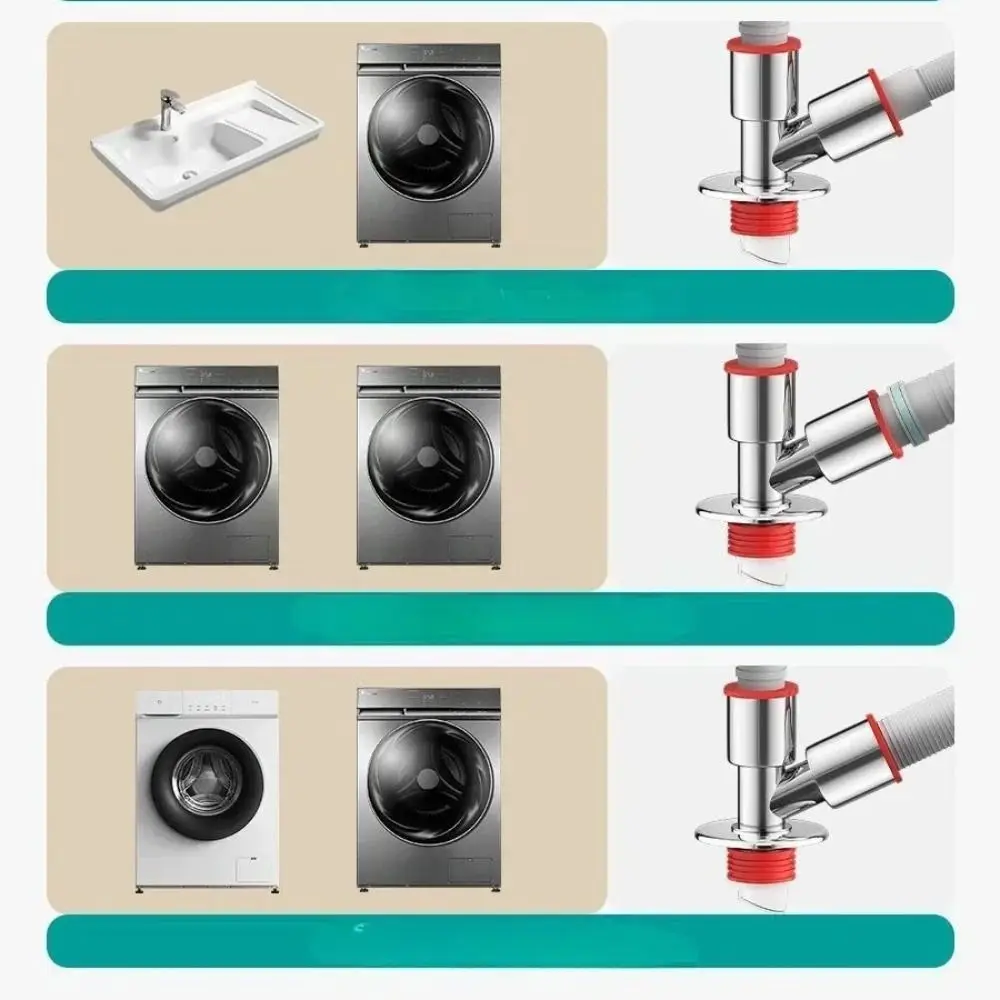 

Snap Joint Washing Machine Floor Drain Insect Prevention Anti-odor Drain Pipe Floor Drain Anti-Overflow Double Purpose