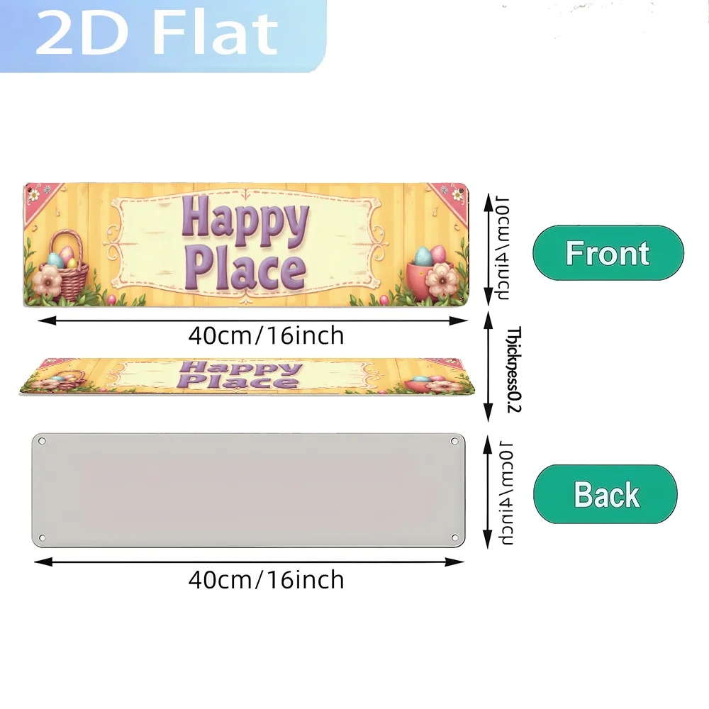 2D Flat - A Two-Dimensional Flat And Printed Sign Showcasing a Retro 