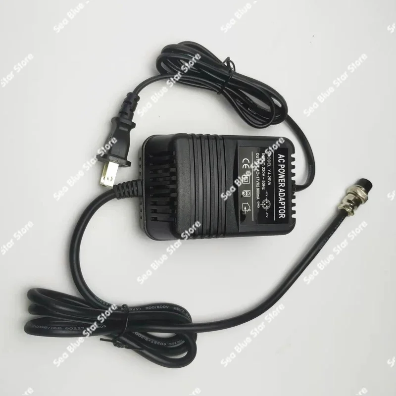 Mixer Power Adapter, Dual 17V 900MA Transformer 3 Hole 3 Pin 3 Core Power Adapter Power Cord - view 4