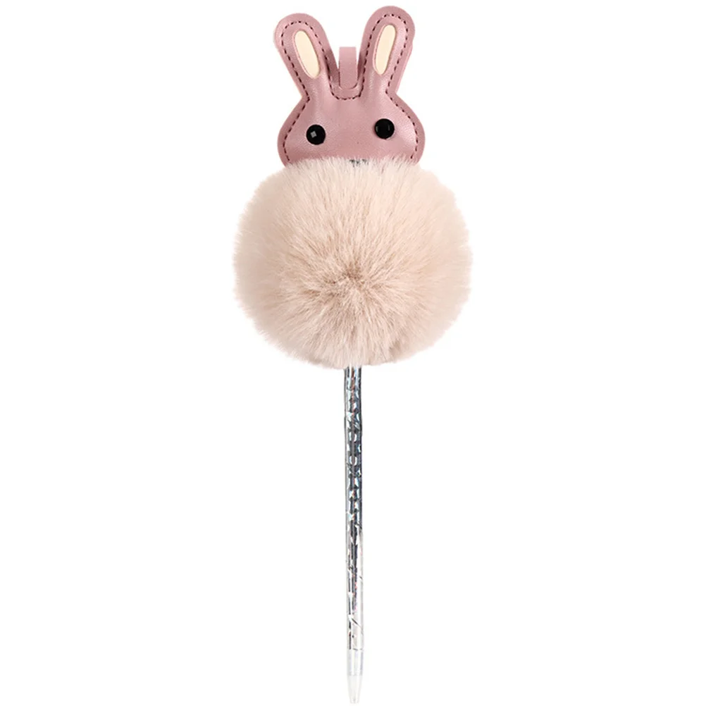 

6Pcs Gel Pen Creative 0.55mm Rabbit Style Smooth Writing Kids Pens Lightweight Comfortable Grip School Learning Supplies