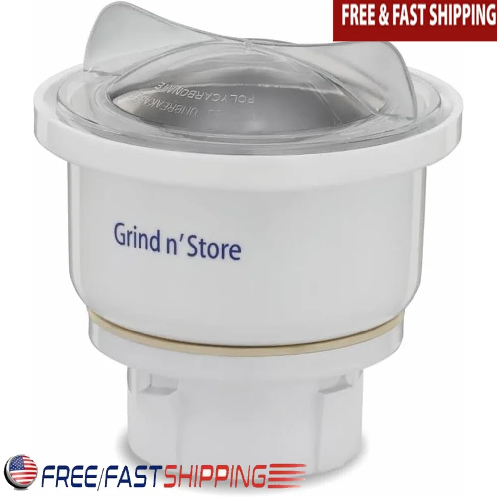 

Нержавеющая сталь 0,4 л Grind n' Store Банка для черепа с лезвием в сборе и крышкой Кухонная подготовка пищевых продуктов