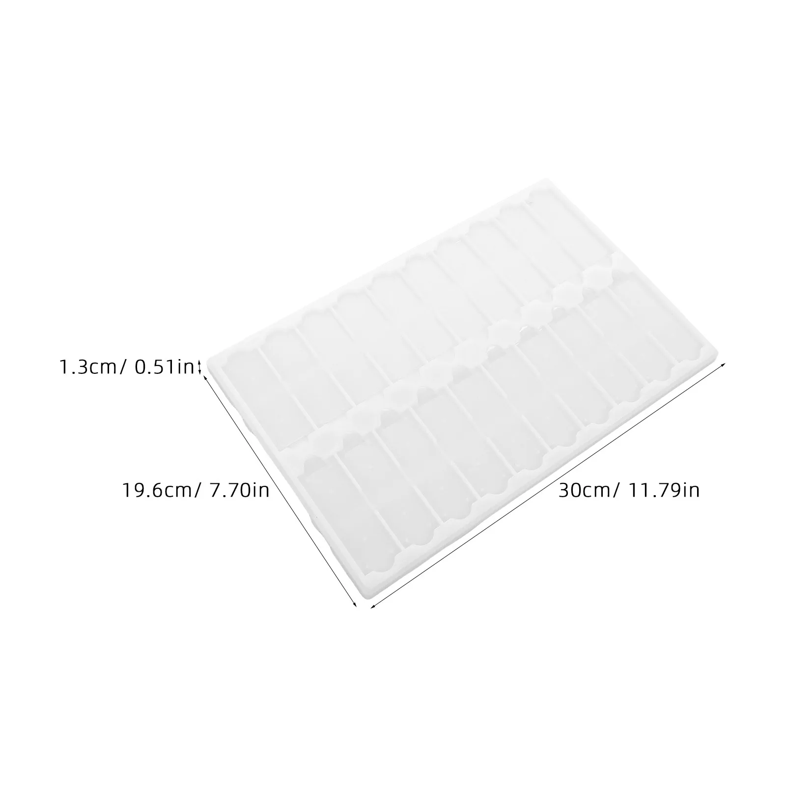 Microscope Slide Drying Rack – 20-Slot Ventilated Plastic Holder for Fast Lab Sample Drying