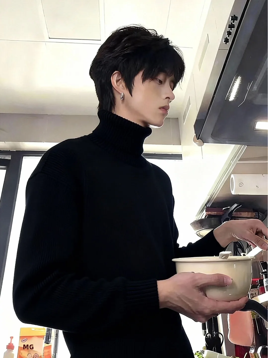 

Мужская трикотажная терморубашка Briti Sle с высоким воротником и флисовой подкладкой, с длинными рукавами, может использоваться как верхний или внутренний слой.