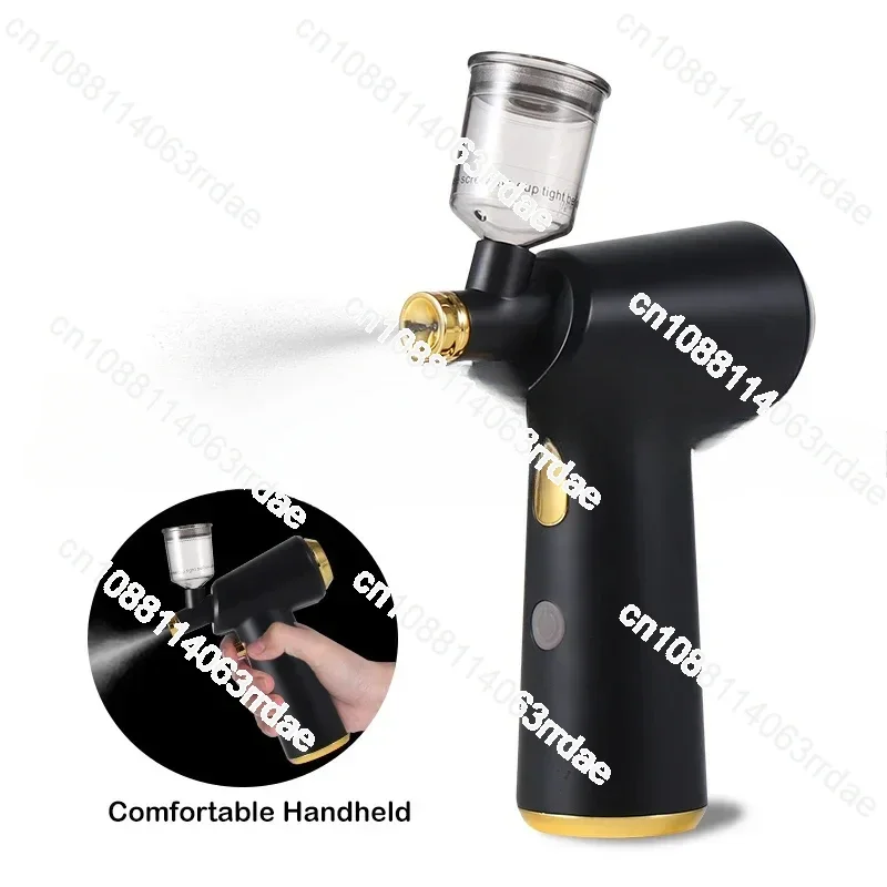 Wireless Rechargeable Cordless Barber Scalp Care Air Brush Hair Airbrush Barber