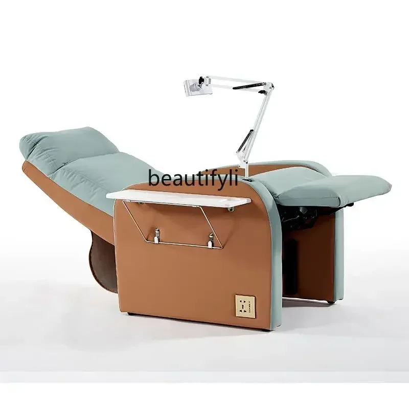 Multifunctional manicure electric sofa foot bath sauna massage foot wash beauty eyebrow tattooing bed