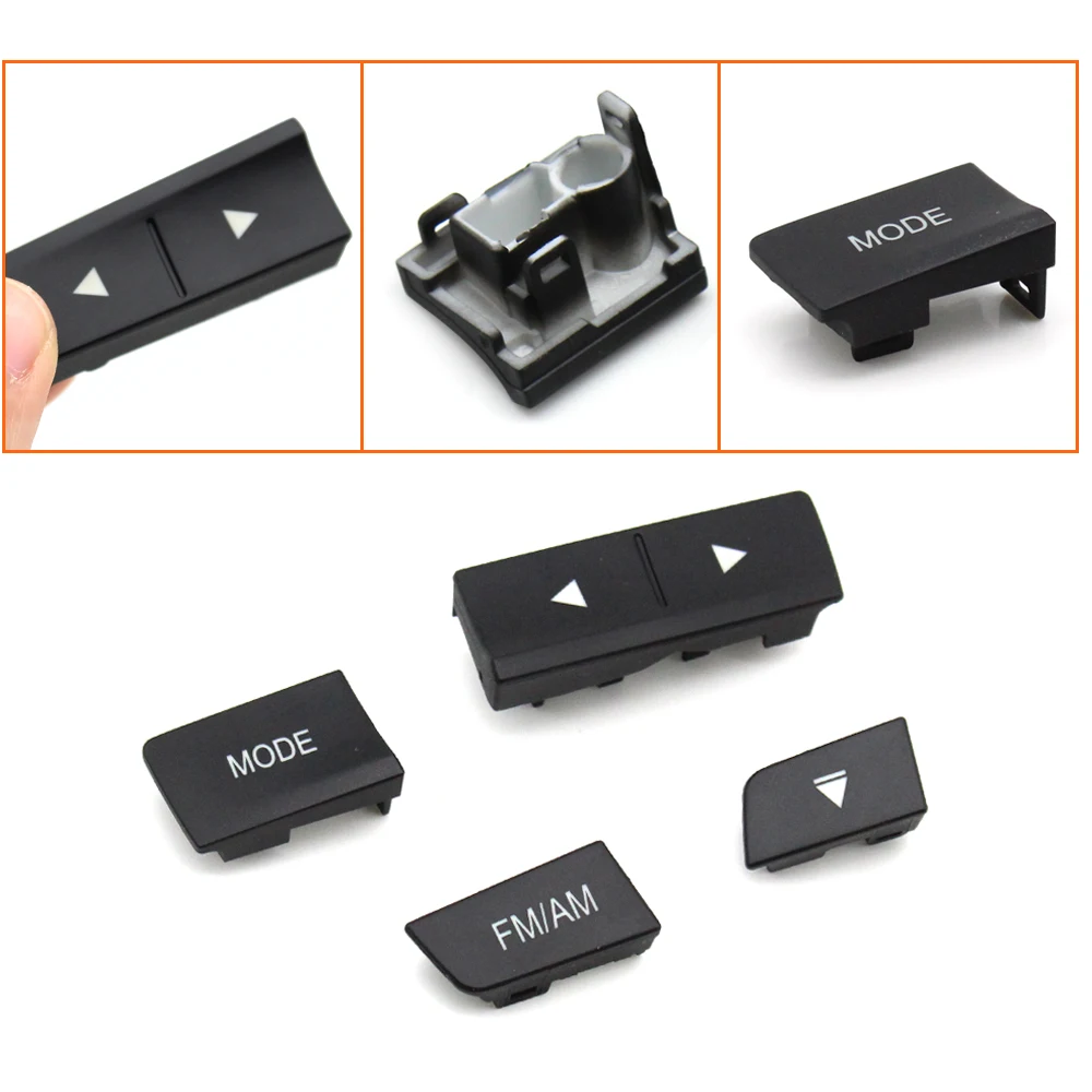 Car Dashboard Radio CD Player Button Digital Switch Control Buttons Cover Trim For BMW M3 M4 F20 F21 F22 F30 F32 F35 F34 F36