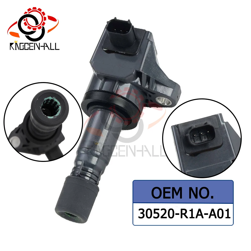 4PCS 30520-R1A-A01 30520R1AA01 Ignition Coils For Honda Accord CIVIC IX VIII X Saloon CR-V HR-V 1.5/1.8 ILX 2.0 UF672 099700181