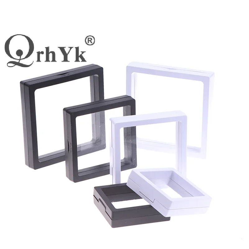 PE Thin Film Suspension Jewelry Display Box Transparent Jewelry Storage Rack