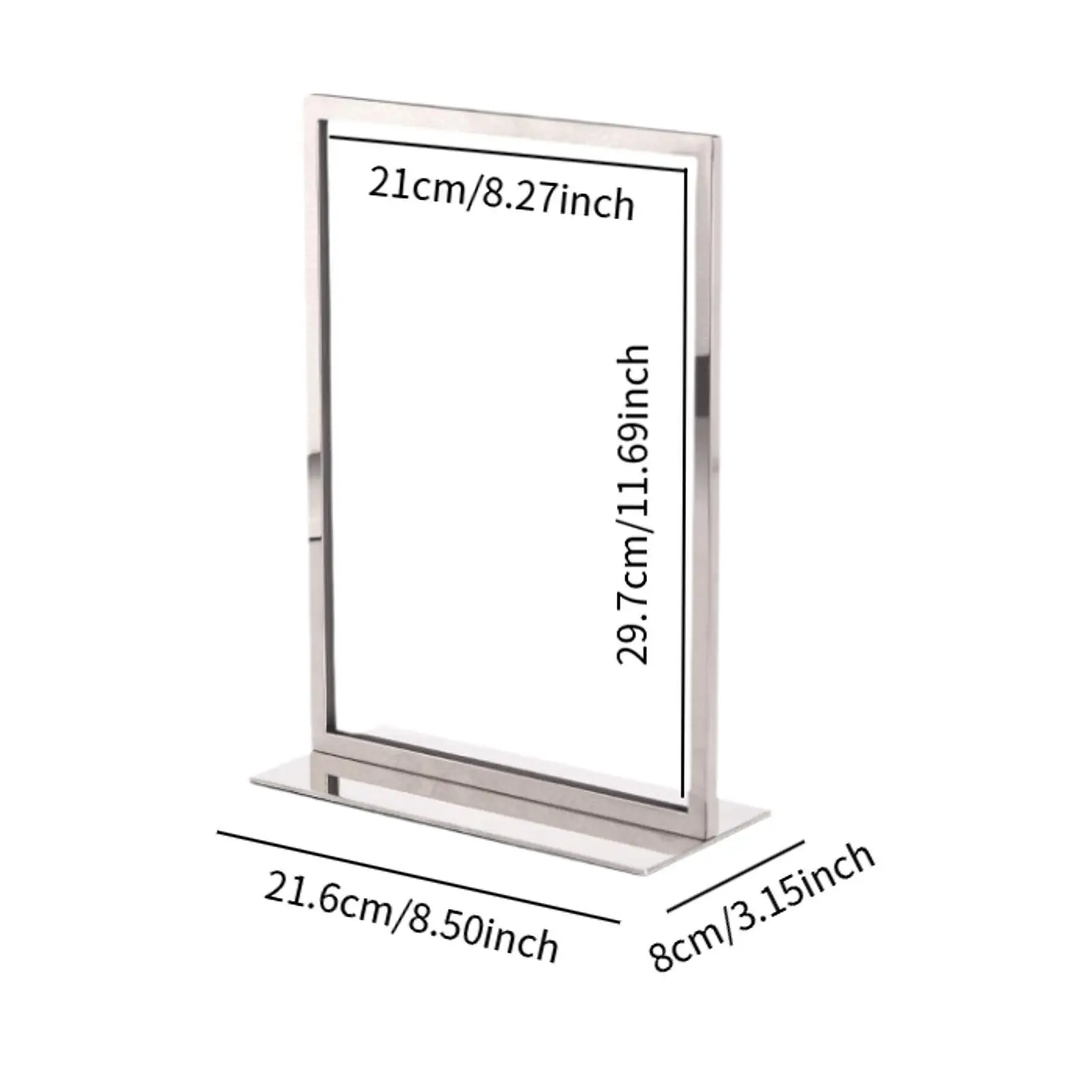 ขาตั้งป้ายราคาแบบตั้งพื้น ใช้ซ้ำได้ น้ำหนักเบา สำหรับร้านค้า ซูเปอร์มาร์เก็ต