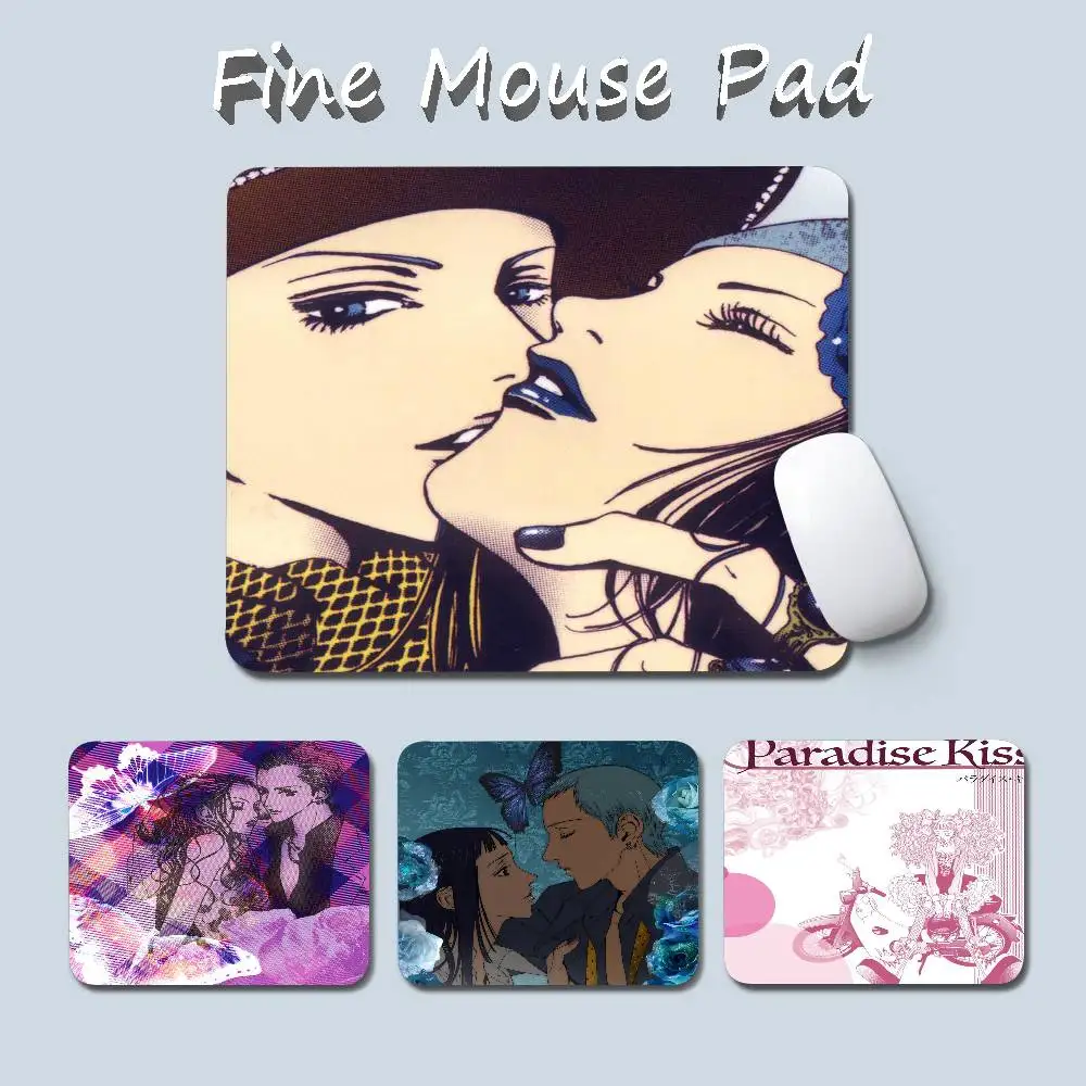 

Коврик для мыши Anime P-Paradise Kiss Shoujo Manga Shortcuts, маленький офисный коврик для мыши, тканевый коврик с нескользящей резиновой основой для домашнего ноутбука